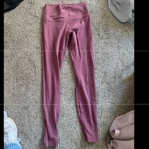 purple lululemon leggings